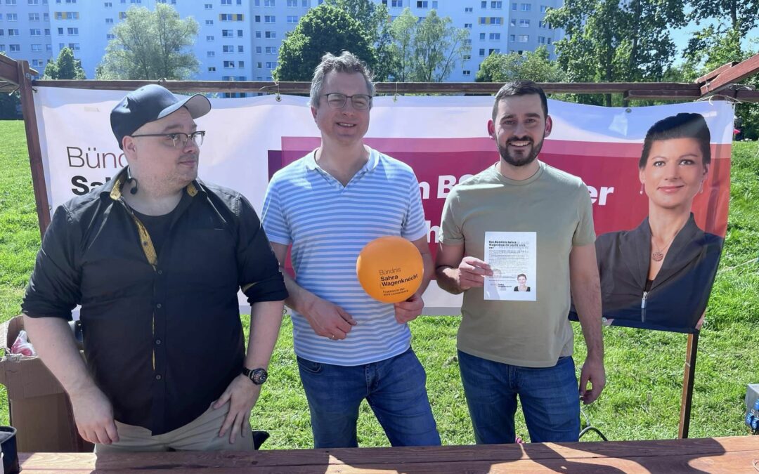 Erster Fraktionsstand bei der Bunten Platte