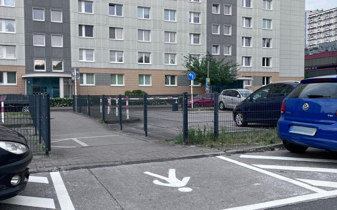 BSW wirkt: Markierung macht Schluss mit dem Zuparken