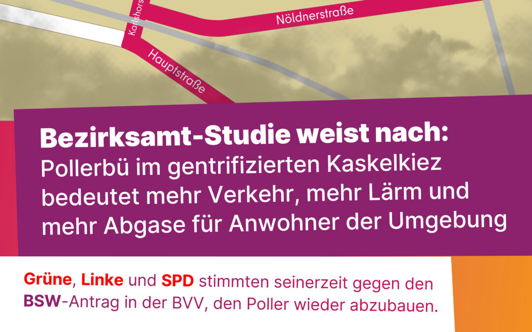 Kaskelpoller führt zu höherer Belastung in der Nachbarschaft