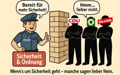 CDU, Linke und Grüne blockieren mehr Sicherheit für Lichtenberg