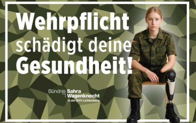 Nein zum Kriegsdienst – Mustertext gegen Datenweitergabe